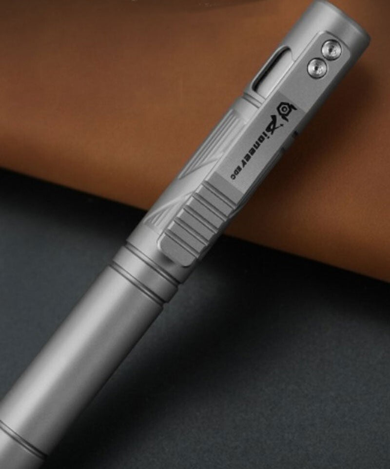 EDC Titanium Practical Ballpoint Pen Working Signature Business Pen G2 Refills 07FC0E-D4 - KOEEK