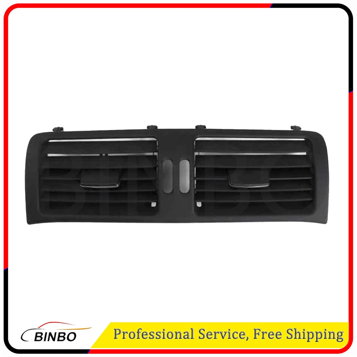 Fits Mercede R350 2006-2008 Black Front Center Dash AC Air Vent - 25183005549116 07FC0E-D4 - KOEEK