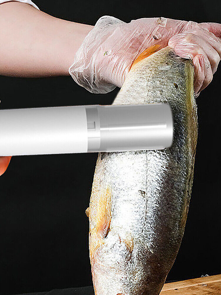 new Electric Fish Scaler Fish Scaler Remover No Mess Fish Scraper Fast Cleaning Fish koeek - KOEEK