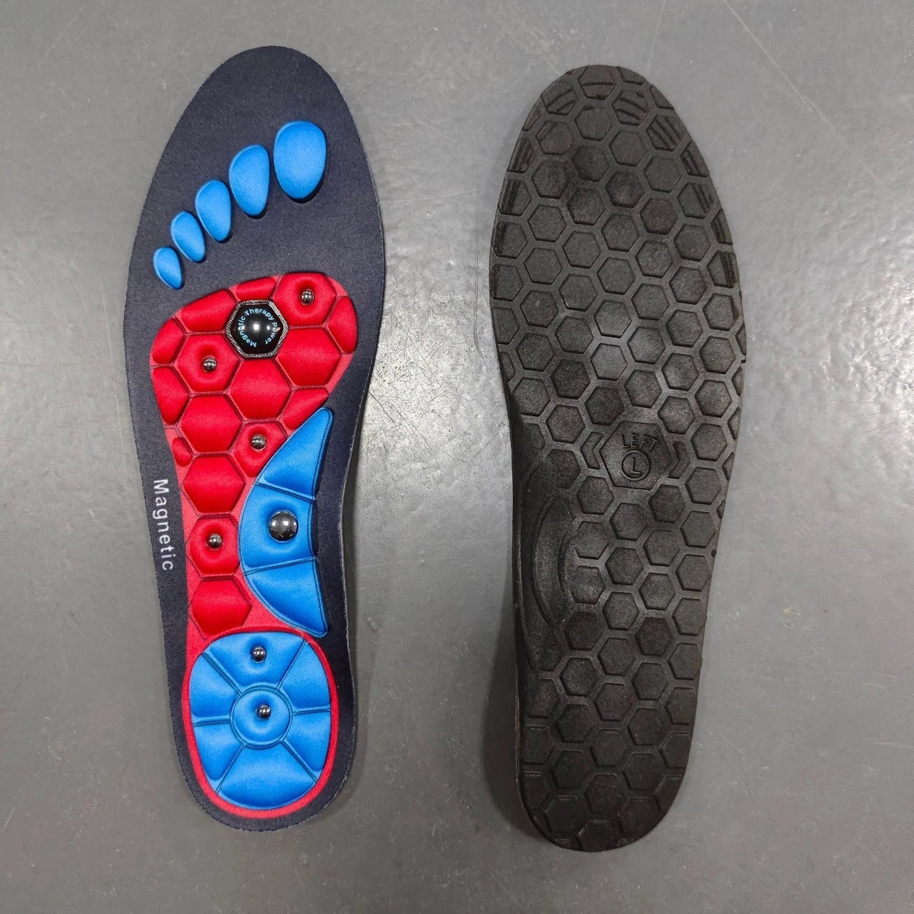 1 Pair  Neuropathy Relief Insoles – Cushioned Support for Sensitive Feet 07FC0E-D4 - KOEEK