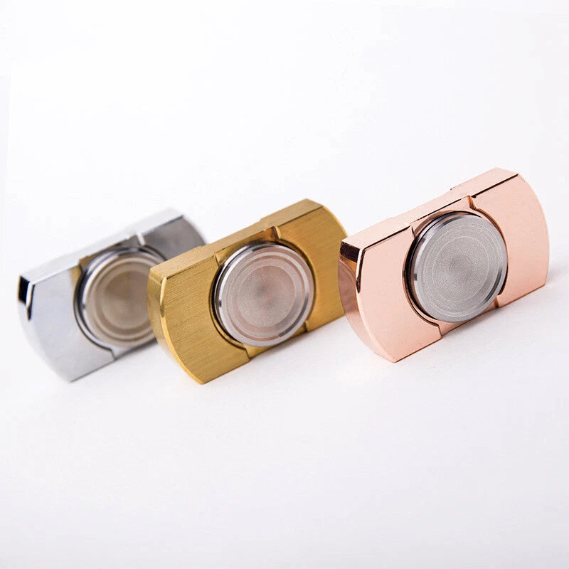 Mini Stainless Steel Fidget Spinner EDC Metal Hand Spinner Fidget ADHD Tool Toys 07FC0E-D4 - KOEEK