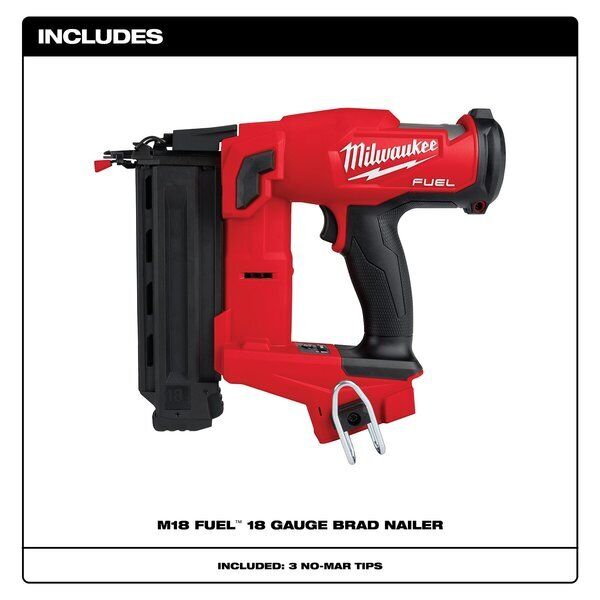 ny Milwaukee Tool 2746-20 M18 Fuel 18 Gauge Brad Nailer (kun værktøj)