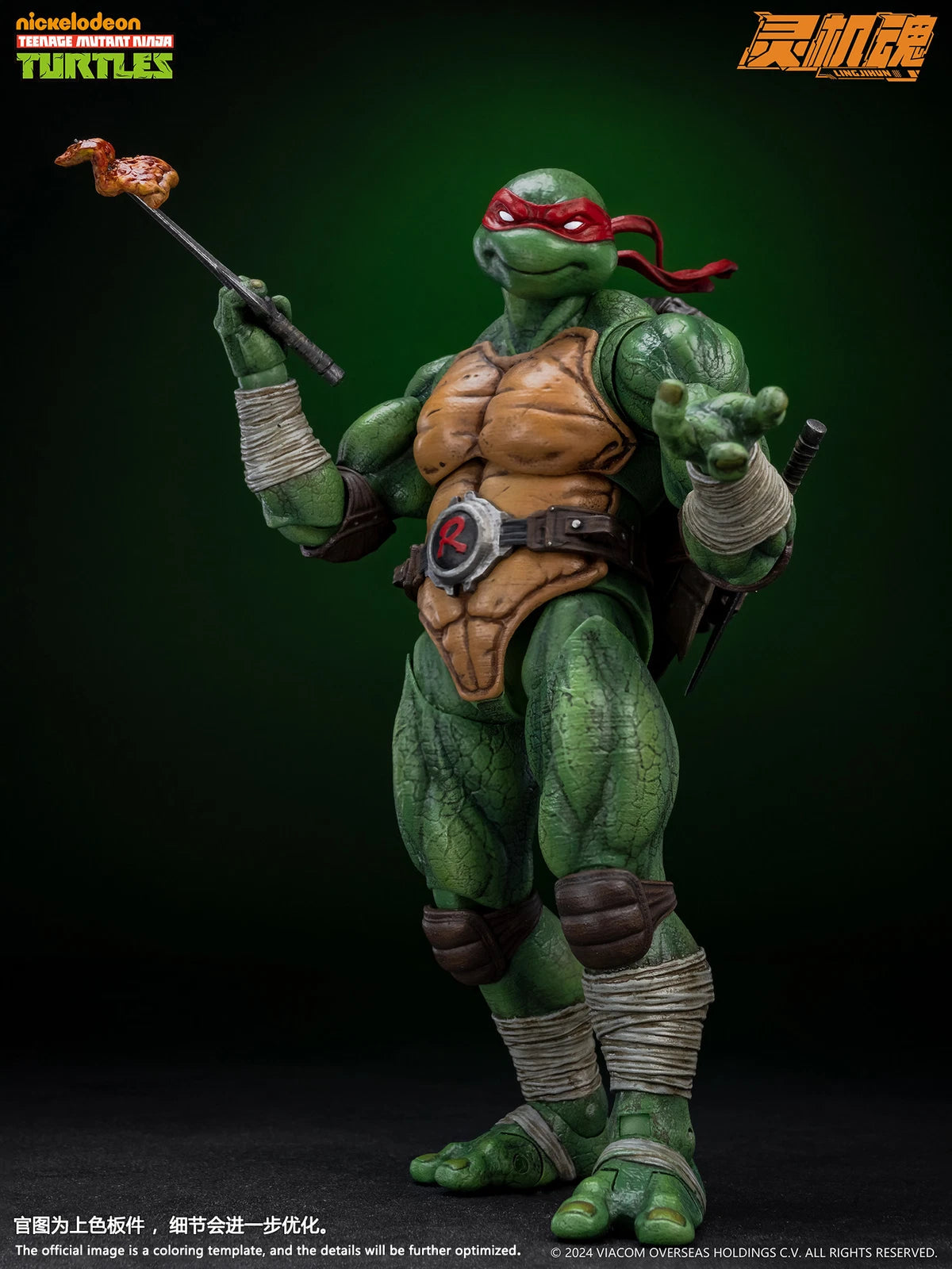LingJiHun TMNT Raphael Articulated Collectible Action Figure In Stock LINGJIHUN - KOEEK