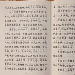 Yuanjue Sutra Simplified Large Print Pinyin Recitation Buddhist Textbook 07FC0E-D4 - KOEEK