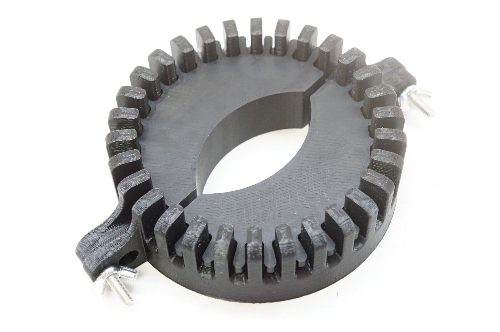 Custom 3D Christmas Tree Flag Pole Mega Topper Light Hook 1/2" - 4 1/2" Flagpole 07FC0E-D4 - KOEEK