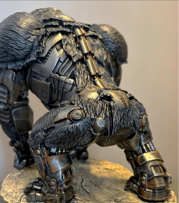Optimus Primal Battle Version Statue With Two Heads Marvel Painted Model Stock 07FC0E-D4 - KOEEK
