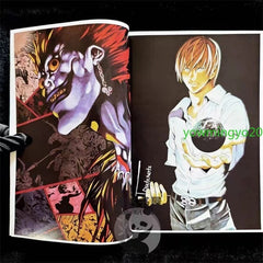 Death Note Light Yagami & L Lawliet Art Book Takeshi Obata Anime Manga Album 07FC0E-D4 - KOEEK