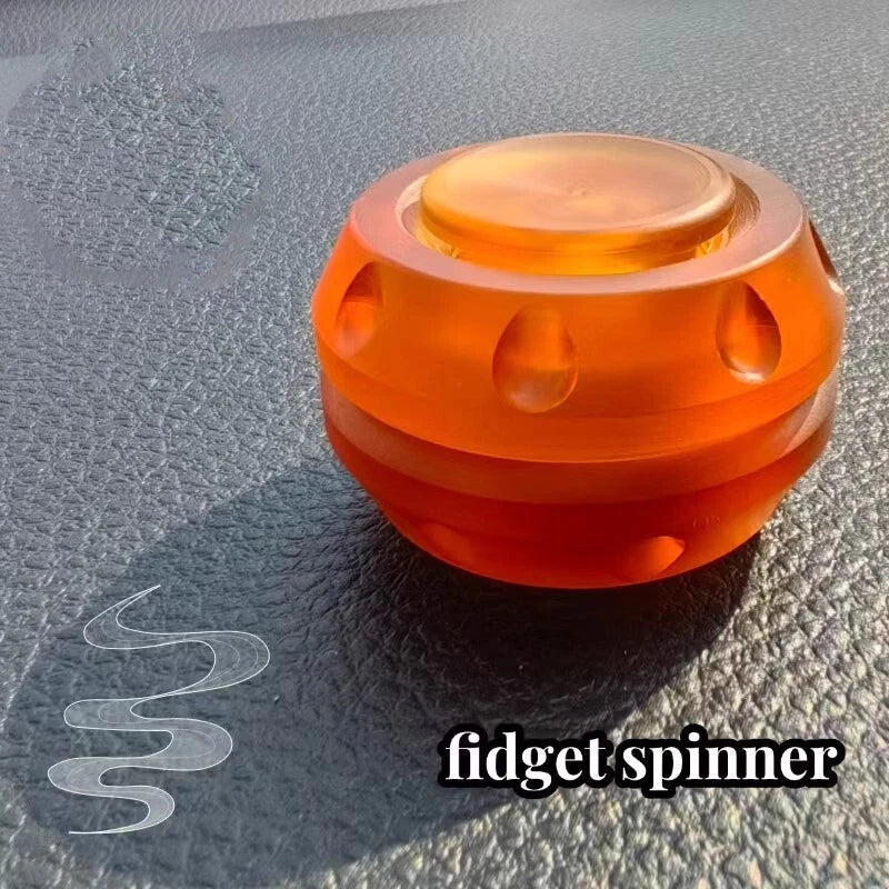 PEI Acrylic Cheese Ring Metal Slider Haptic Mode Relaxing Toys Metal Fidget Toys 07FC0E-D4 - KOEEK