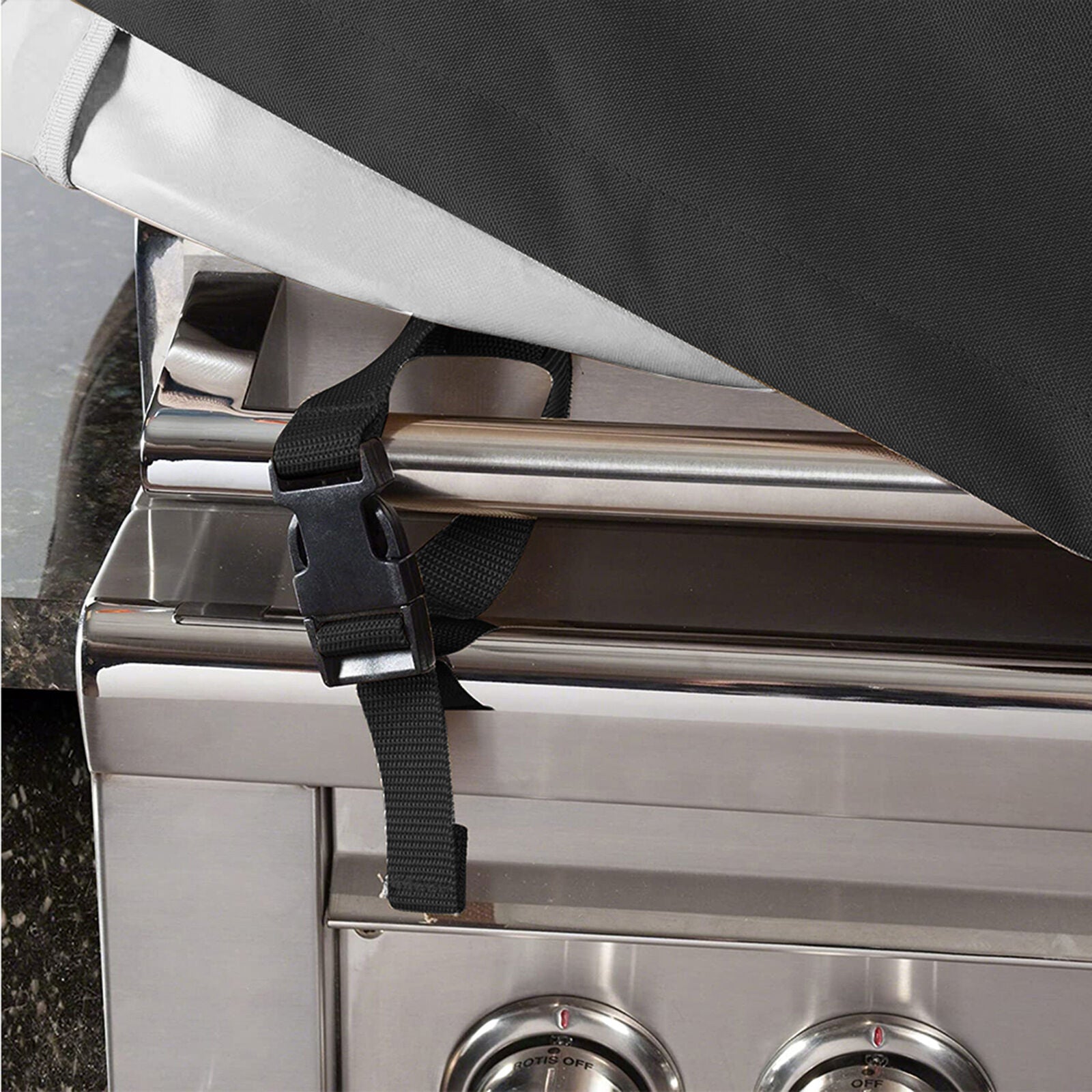 new BBQ Grill Top Cover Water Resistant BBQ Grill Cover Windproof Cover for Barbecue koeek - KOEEK