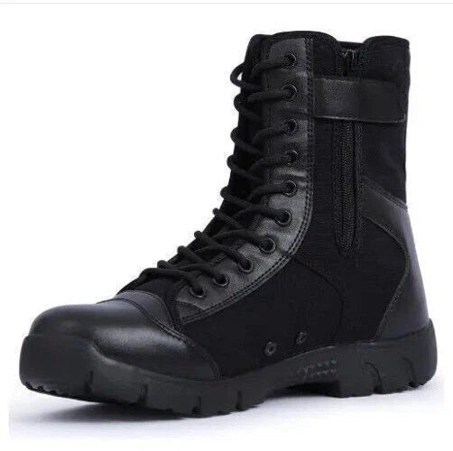 2023 Men's Boots Lace Up Outdoor Shoes Camo Tactical Boots HOT 07FC0E-D4 - KOEEK