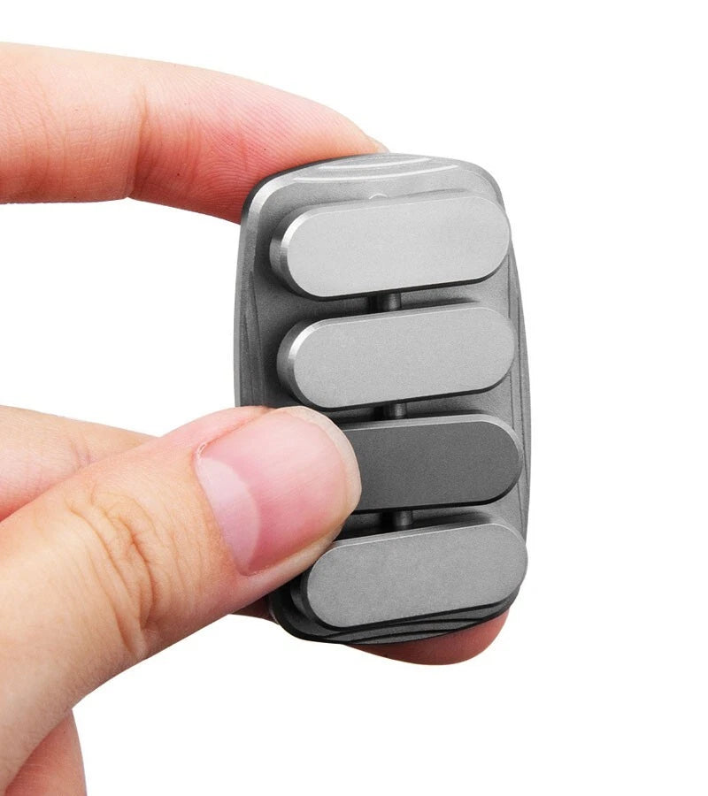 Seesaw Metronome Card Hand Fidget Adult EDC Stress Relief Bang-Bang Rhythm Card 07FC0E-D4 - KOEEK