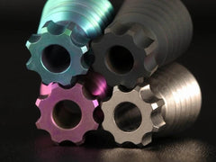EDC Titanium Knife Lanyard Bead Paracord Necklace Pendant Bracelet DIY Bead Gift 07FC0E-D4 - KOEEK