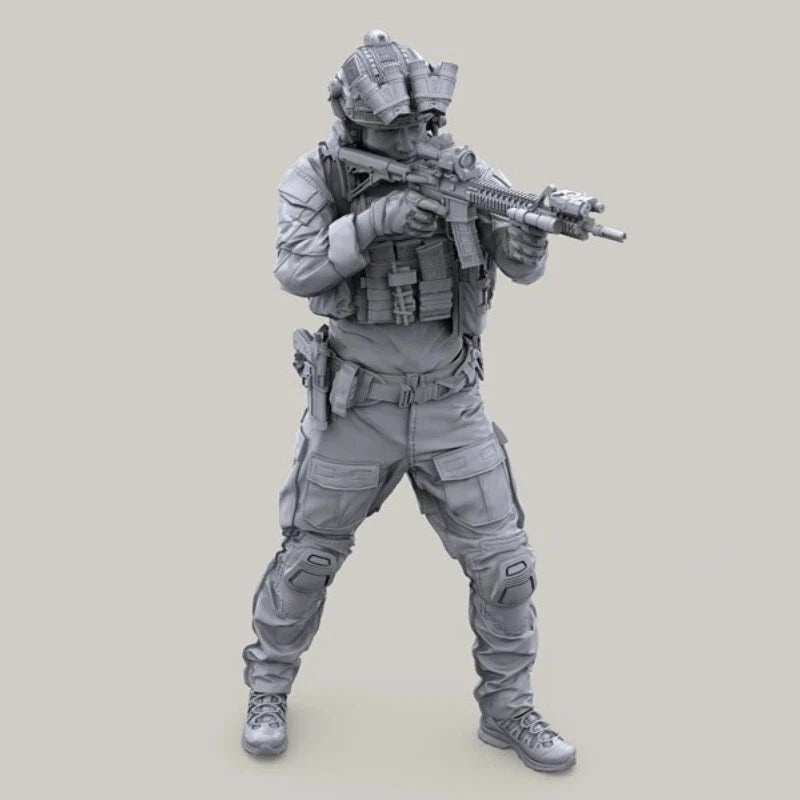 1/35 Resin Figure Model Kit Modern US Special Forces Unassambled Unpainted 07FC0E-D4 - KOEEK