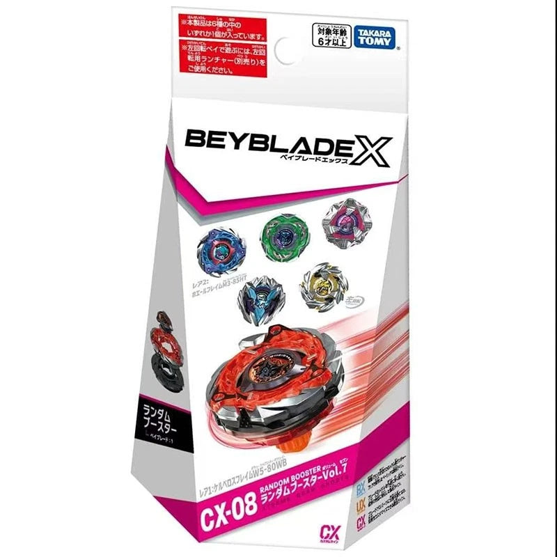 TAKARA TOMY In Stock Random 1 Cerberus Flame Booster Beyblade X CX-08 Official TAKARA - KOEEK