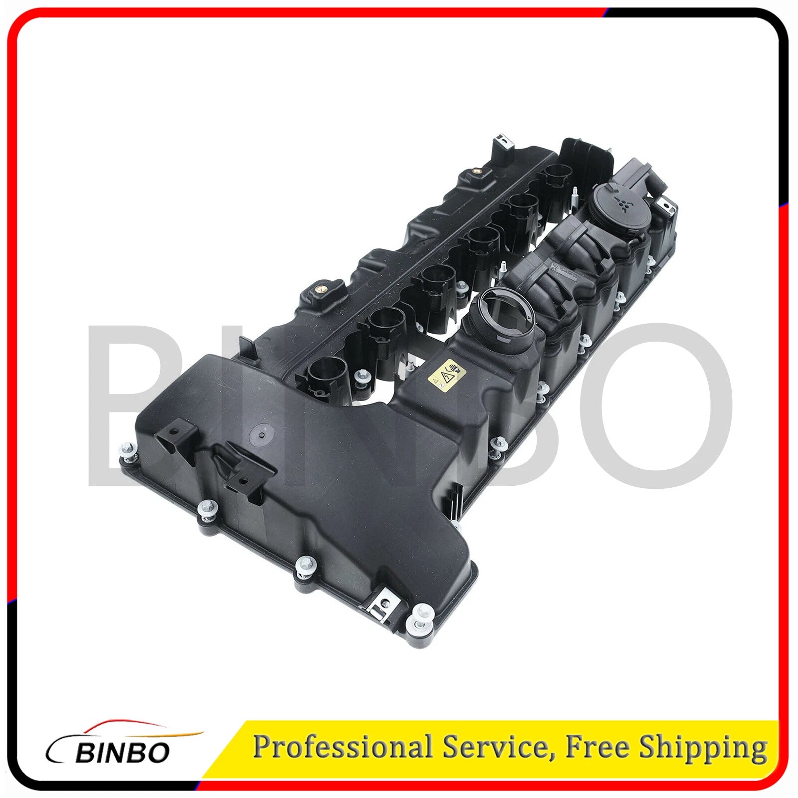 Cylinder Head Rocker Valve Cover for BMW N53 2.5 3.0 Petrol Engine 11127548196 07FC0E-D4 - KOEEK