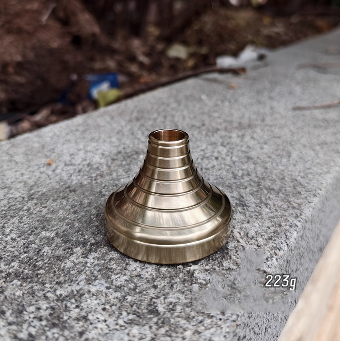 Titanium Alloy Brass Pen Holder Pen Insertion Paper Fellhoelter Tibolt EDC Gifts 07FC0E-D4 - KOEEK