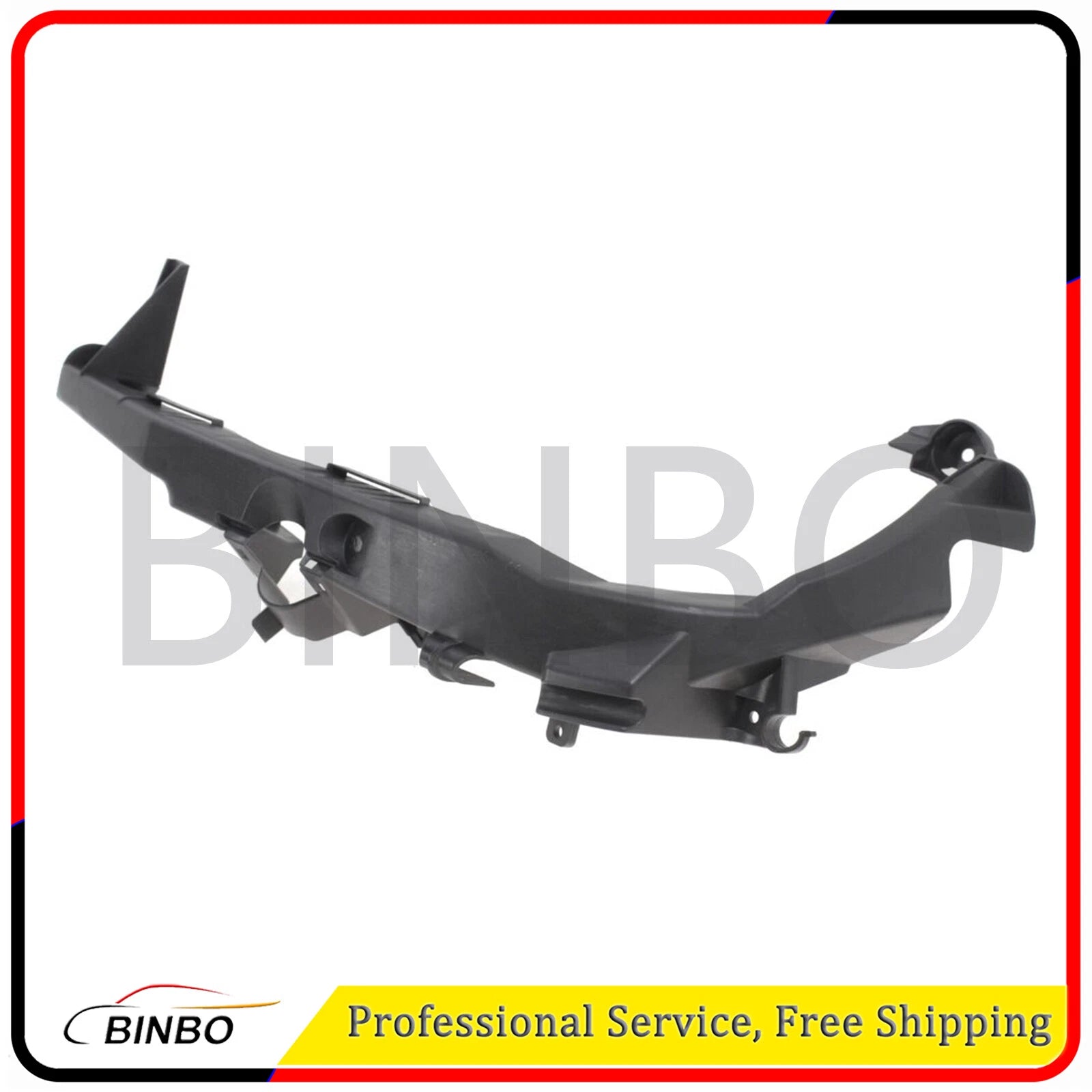 For BMW 328i 335d 335i 4 Door 2009-2012 LH+RH Headlight Support Brackets Pair 07FC0E-D4 - KOEEK