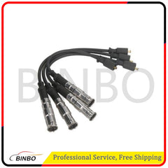 4PCS Ignition Spark Plug Wire for Mercedes Benz W245 W169 A180 B180 A200 B200 07FC0E-D4 - KOEEK