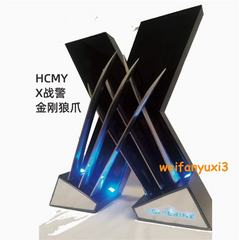 HCMY Replica Wolverine's Claws Steel Claws Wearable With Lightable Support Gift 07FC0E-D4 - KOEEK