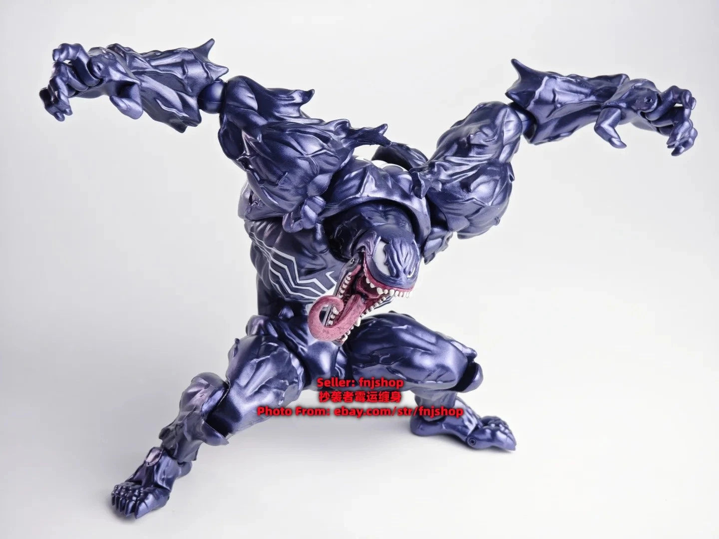 Hot- PC Toys The Amazing Venom Symbiote Blue Ver. 1/12 Action Figure Model PC_TOYS - KOEEK