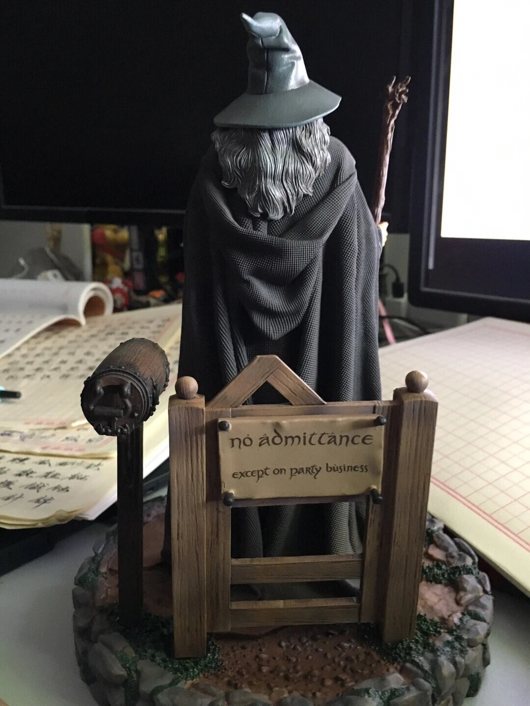 Iron Studios The GANDALF Art 1/10 Resin The Lord of the Rings STATUE LOTR DELUXE 07FC0E-D4 - KOEEK