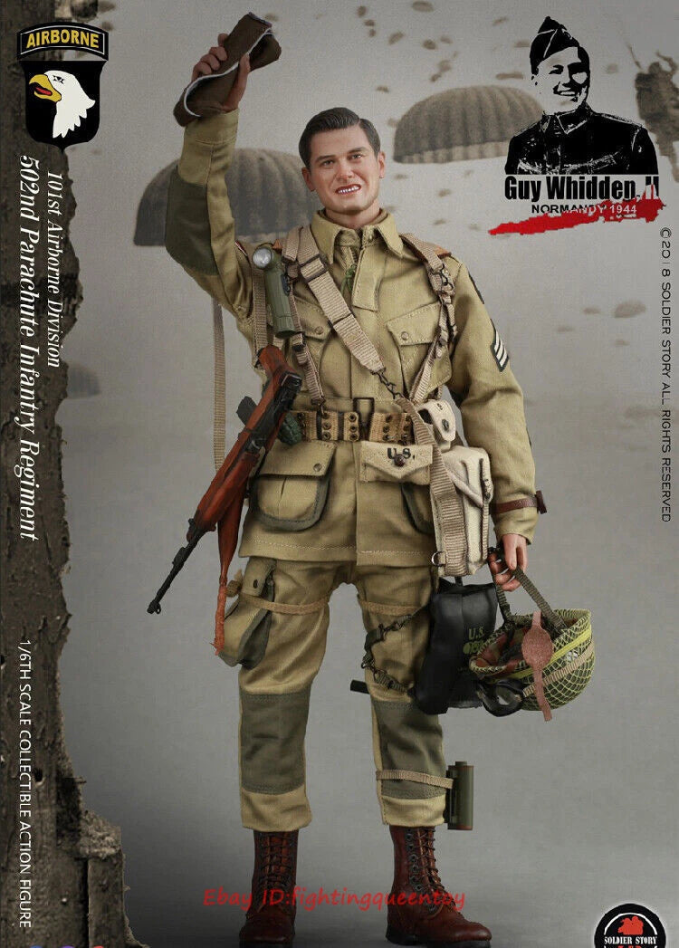 SoldierStory 1/6 WWII 101ST AIRBORNE DIVISION 502 Parachute Infantry WHIDDEN II SOLDIERSTORY - KOEEK