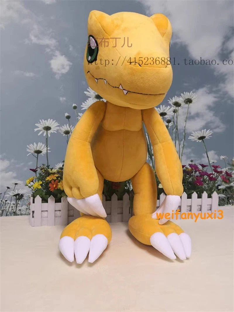 50cm Digimon Digital Monster Agumon Plush Doll Stuffed Toy Pillow Christmas Gift 07FC0E-D4 - KOEEK