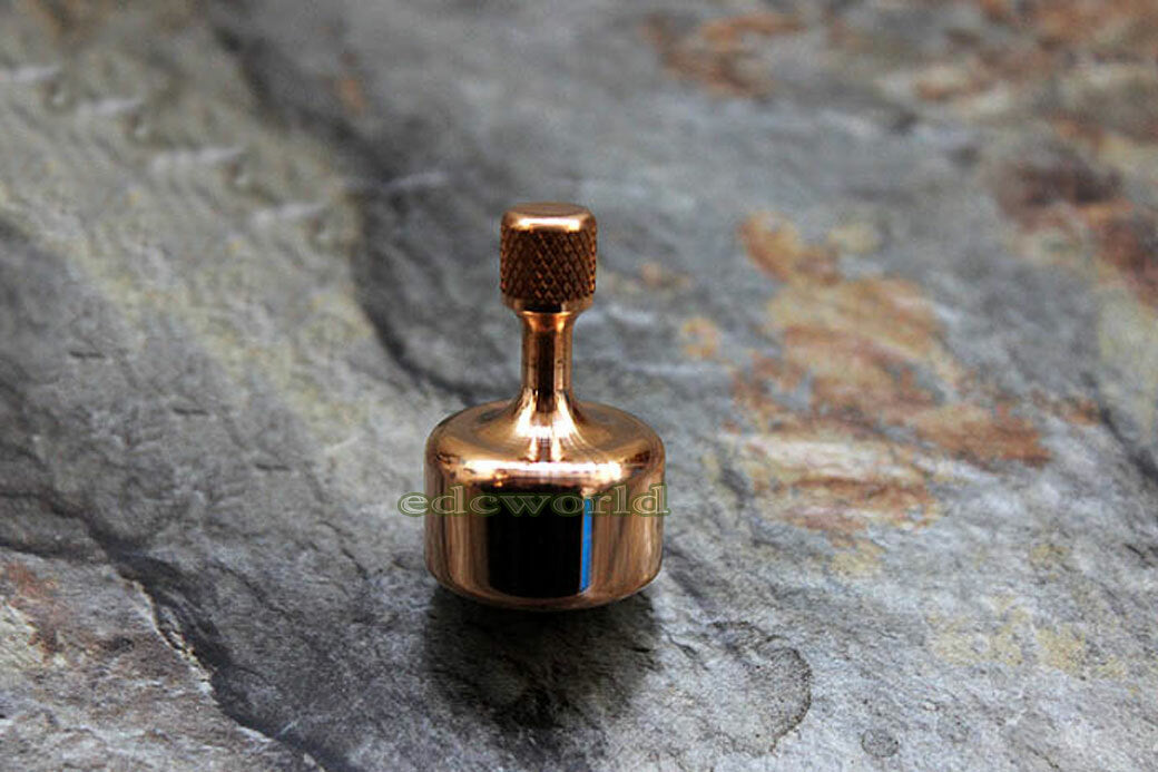Handmade Solid Brass Precision EDC Toy Spinning Top Professional Ceramic Bead 07FC0E-D4 - KOEEK