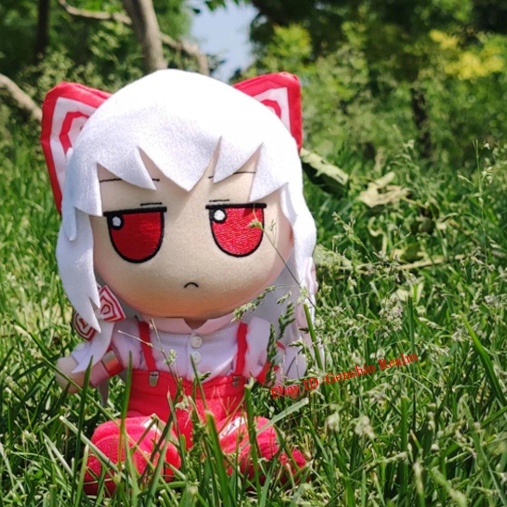 Anime Touhou Project Fumo Series Fujiwara no Mokou Plush Doll Cartoon Toy Gift 07FC0E-D4 - KOEEK