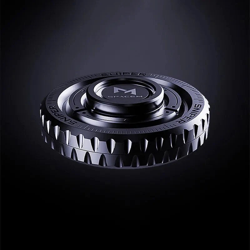 Sniper Mechanical Ratchet Fidget Spinner EDC Fidget Clicker Adult Fidget Toys 07FC0E-D4 - KOEEK