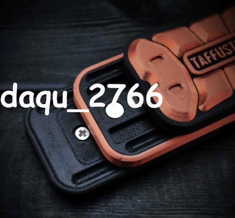 Hot Novelty Exquisite 8 Segments 3D EDC Fidget Toy Plastic Push Haptic Slider 07FC0E-D4 - KOEEK