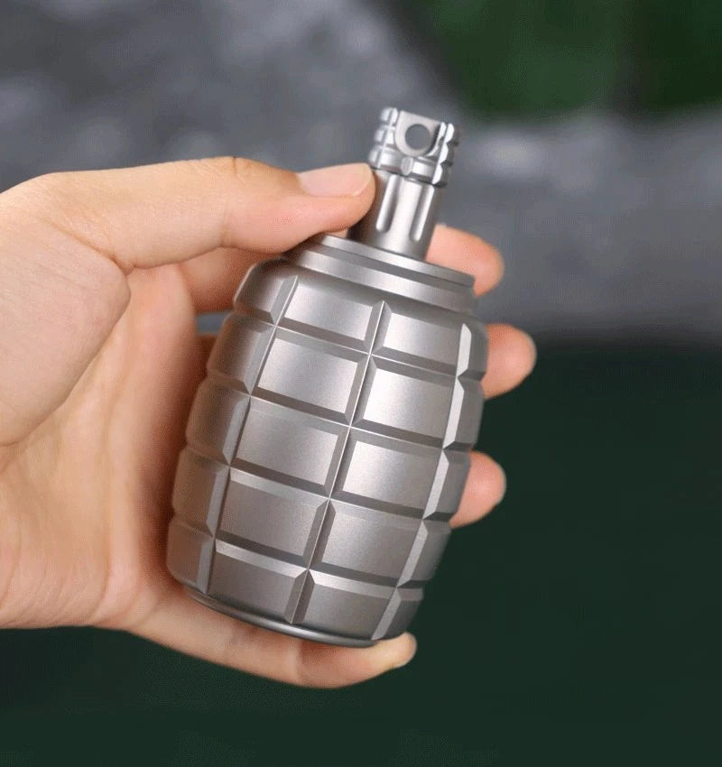 100ml Titanium Hip Flask Portable Leakproof Pocket Flagon Screw Cap EDC Bottles 07FC0E-D4 - KOEEK
