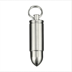 EDC Titanium Waterproof Sealed Box Portable Medicine Bottle Key Pendant Tank 07FC0E-D4 - KOEEK