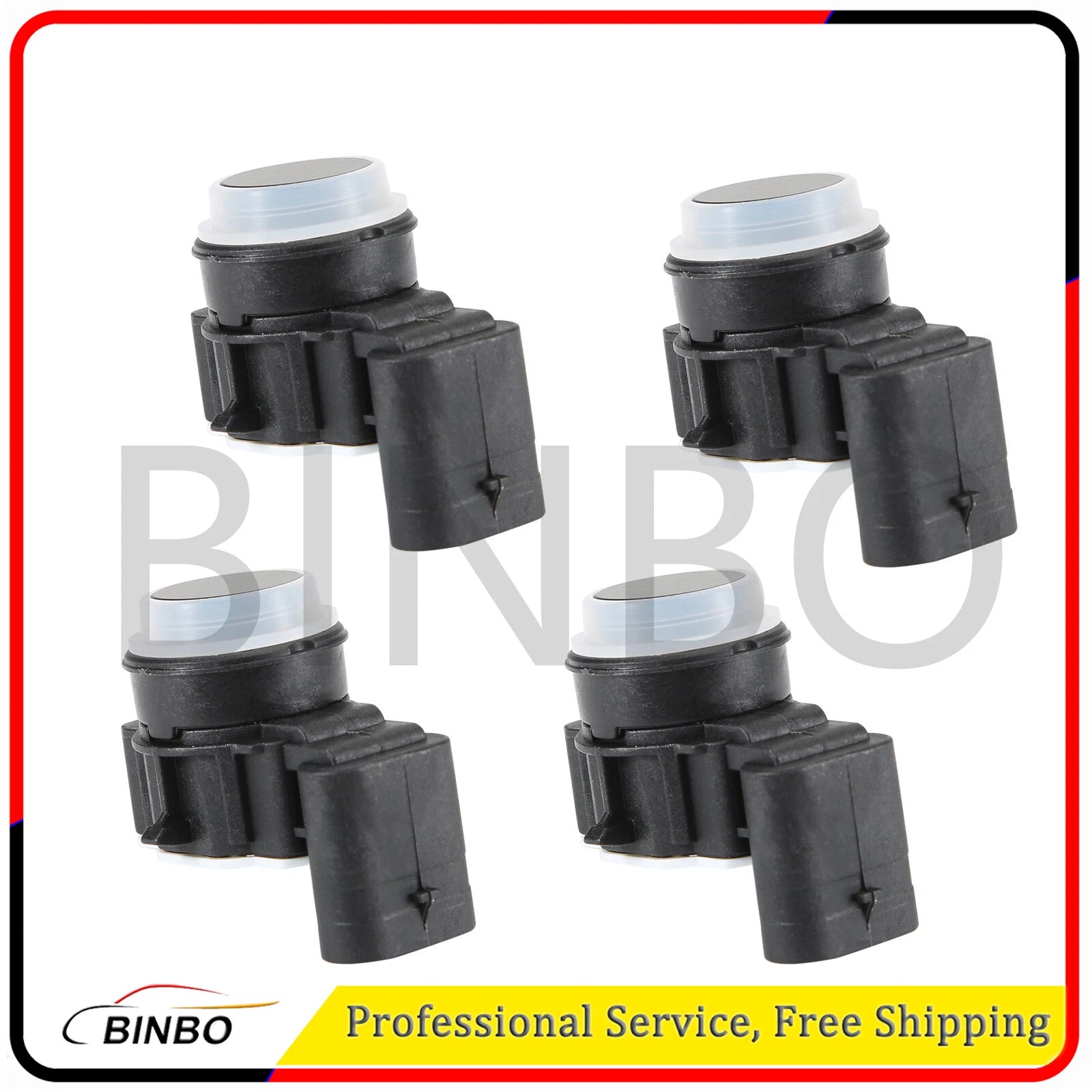 4X Ultrasonic Sensor Parking Assist Parktronic 66209284028 For BMW F34 F36 M3 M4 07FC0E-D4 - KOEEK