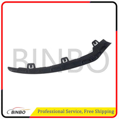 Left Driver LH Front Bumper Lip Black Trim Fit For 2017-2019 Mercedes X253 GLC 07FC0E-D4 - KOEEK