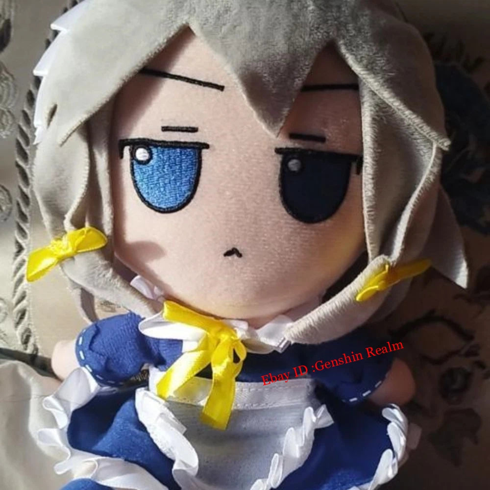 Anime Touhou Project Fumo Collection Izayoi Sakuya 20cm Plush Doll Stuffed Toy 07FC0E-D4 - KOEEK
