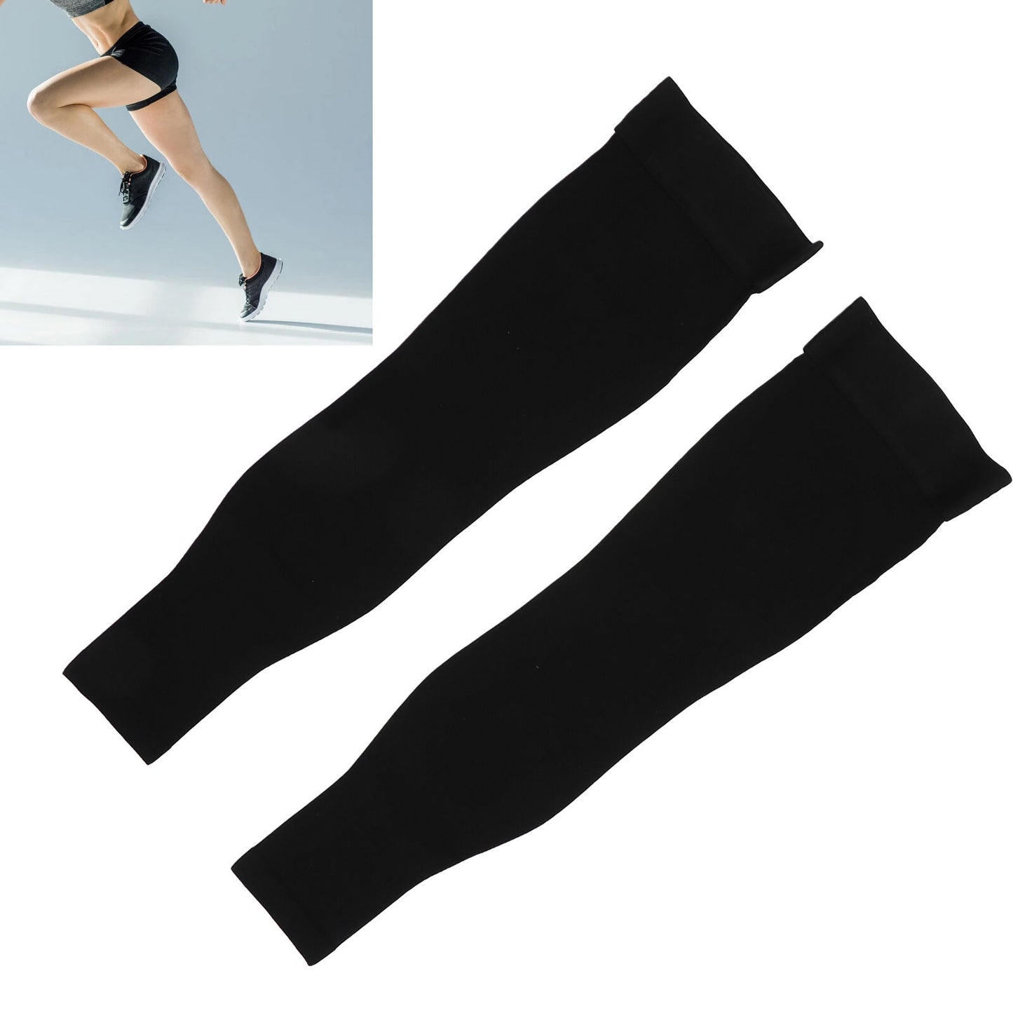 new Thigh High Compression Stockings 2332 MmHg NonSlip Toeless Leg Sleeves (XL ) HGF koeek - KOEEK