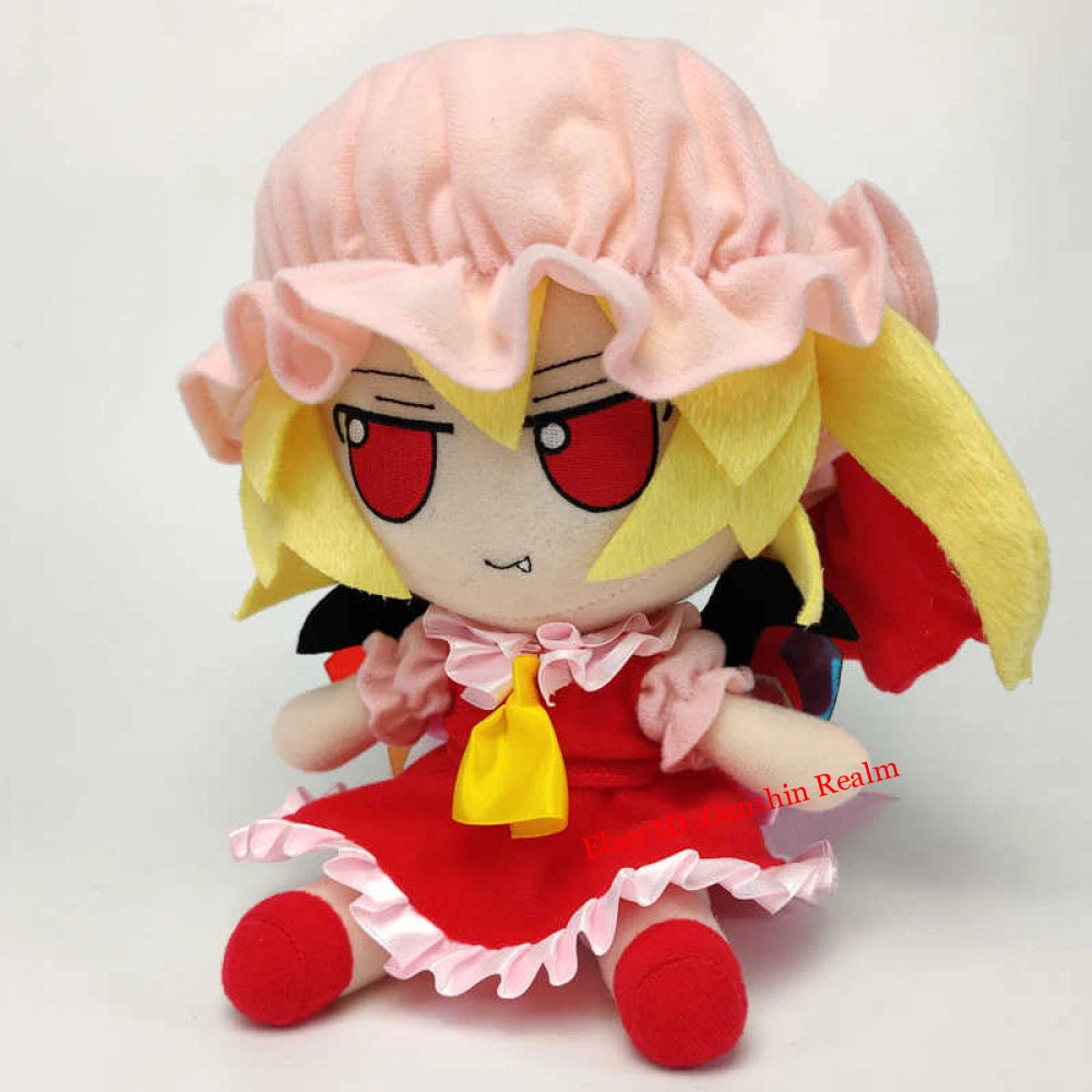 Anime Touhou Project Fumo Series Flandre Scarlet Plush Doll Cartoon Gift 20cm 07FC0E-D4 - KOEEK
