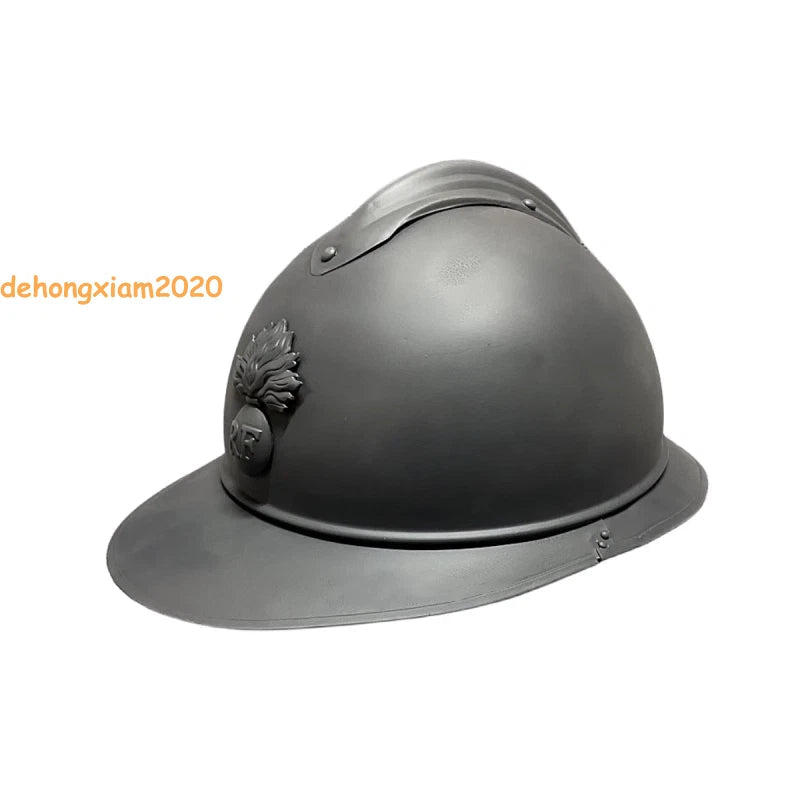 WWI-II French Adrian France Steel Helmet Military Soldier Replica M1915 Helmet 07FC0E-D4 - KOEEK