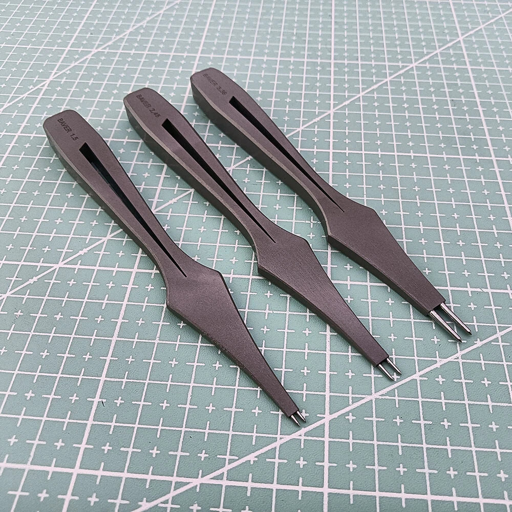 Leather Craft Round Hole Pricking Irons Stitching Lacing Punch Chisel Tool ISV 07FC0E-D4 - KOEEK