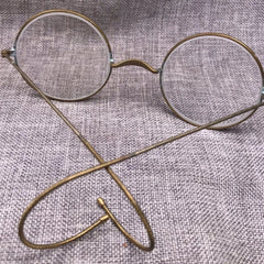 Vintage China Copper Hook Crystal Old Style Eyeglasses Collectible Sunglasses 07FC0E-D4 - KOEEK