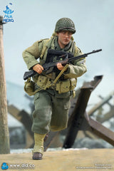 DID WWII US 2nd Ranger Battalion Private First Class Reiben 1/12 Action Figure DID - KOEEK