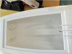 3D Printed 1/200 Wwii U.s. Navy Montana Class Battleship Full Hull Model 07FC0E-D4 - KOEEK