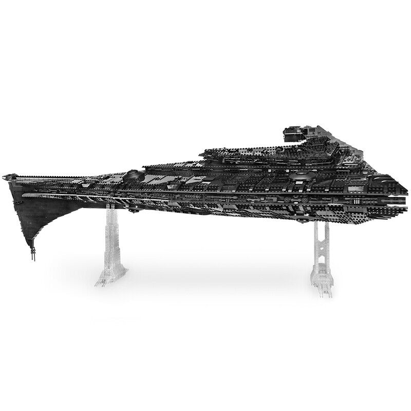 new Mould King 21004 Starship Destroyer Eclipse-Class Dreadnought Spaceship Kit UCS MOULD KING - KOEEK