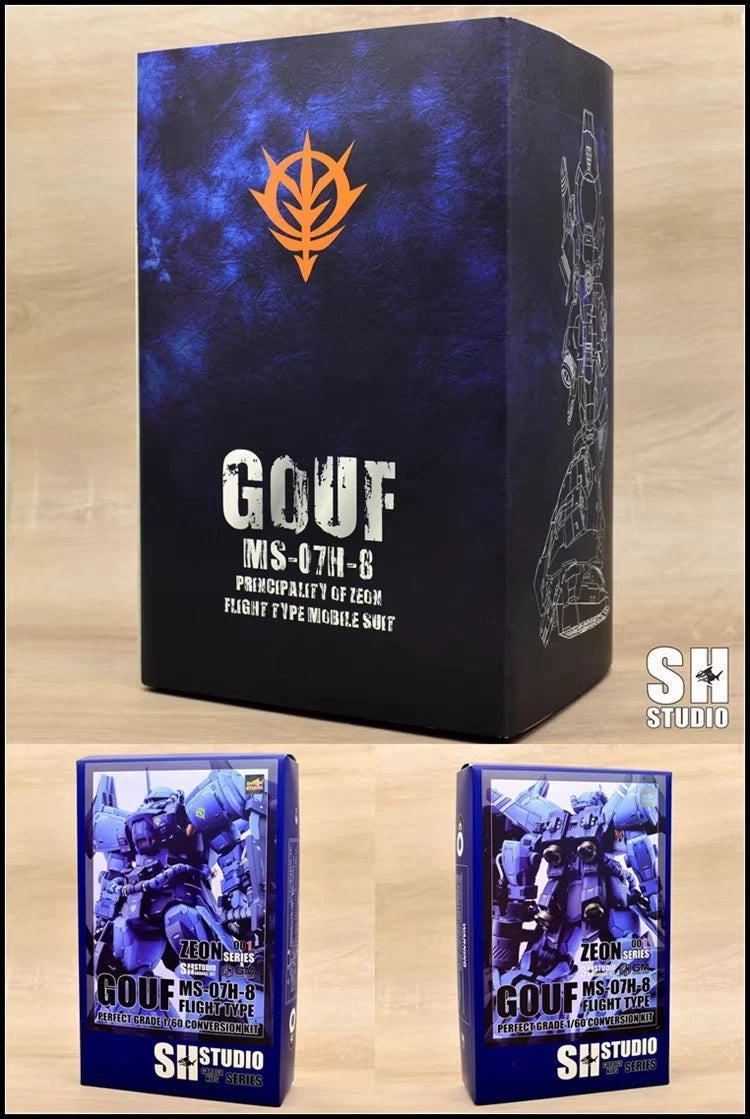 SH STUDIO X GMD 1/60 MS-07H-8 Gouf Flight Type Conversion Kit No Figure Gifts 07FC0E-D4 - KOEEK