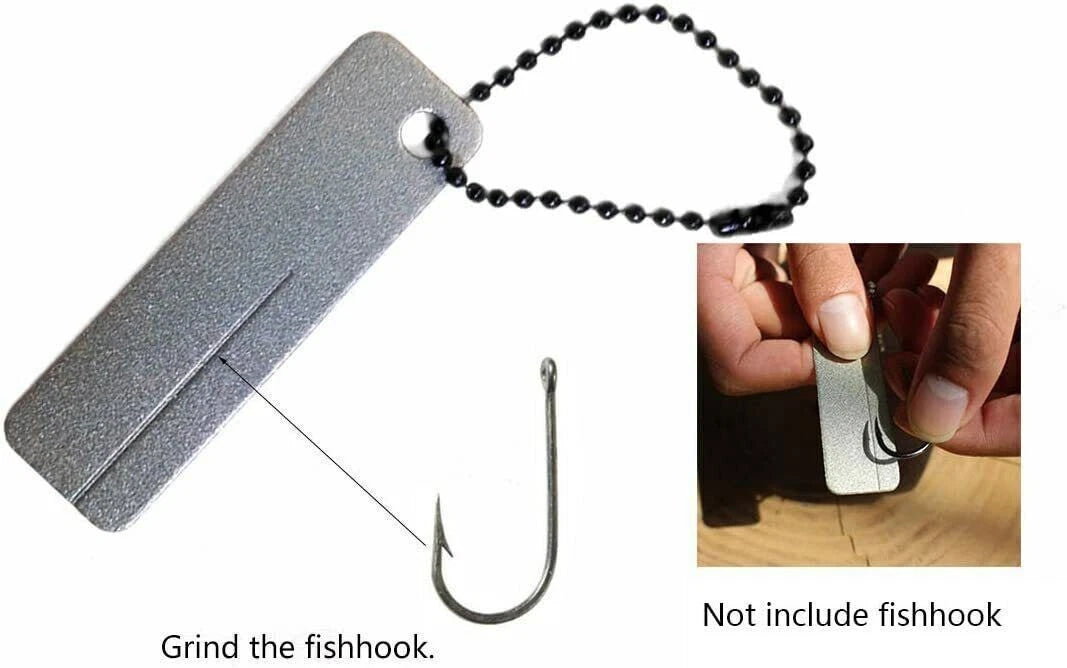 EDC 3PCS Mini Portable Sharpener Diamond Sharpening Stone Outdoor Camping Pocket 07FC0E-D4 - KOEEK