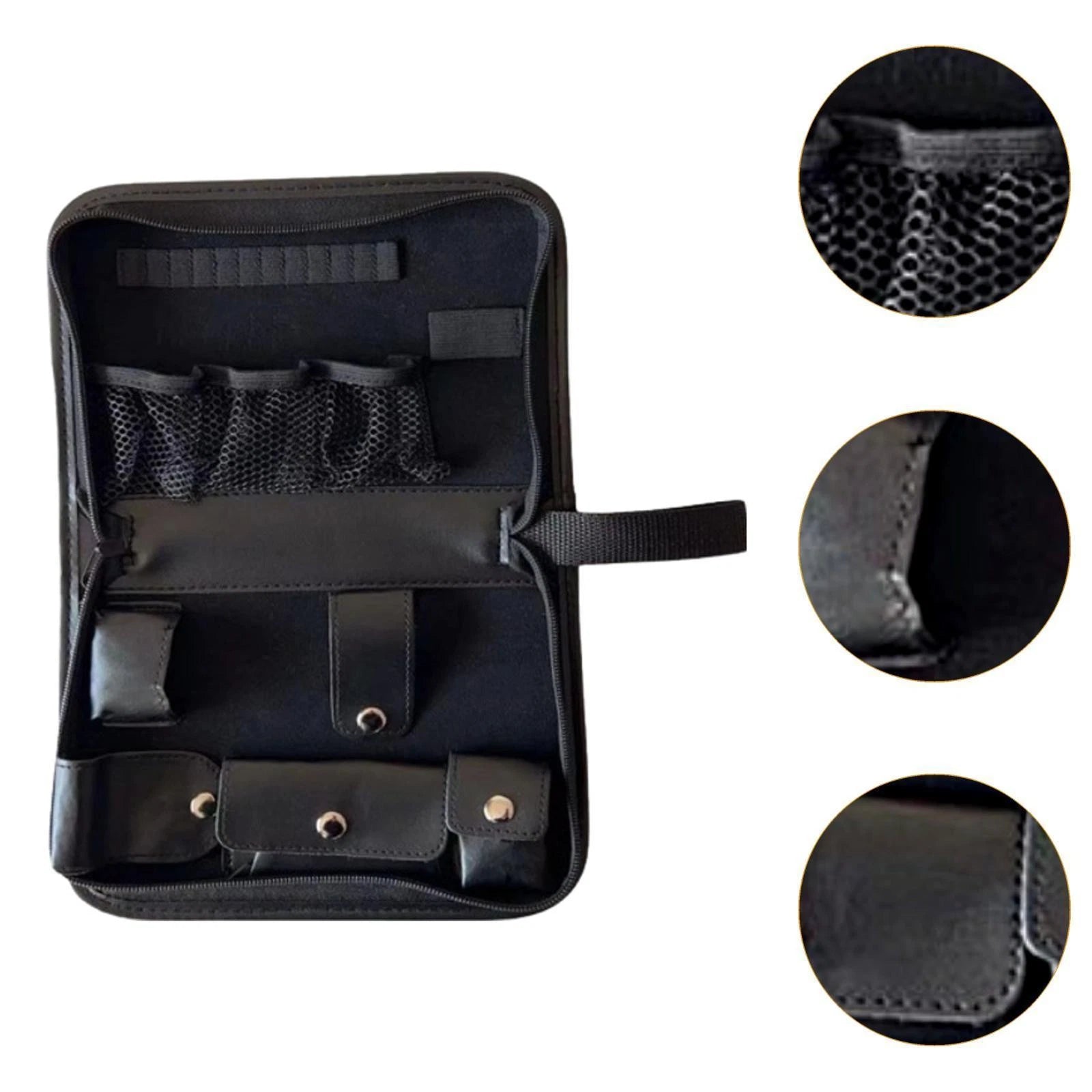 Compact Golf Ball Bag Pouch in Black for Rangefinder and Golfing Supplies 07FC0E-D4 - KOEEK