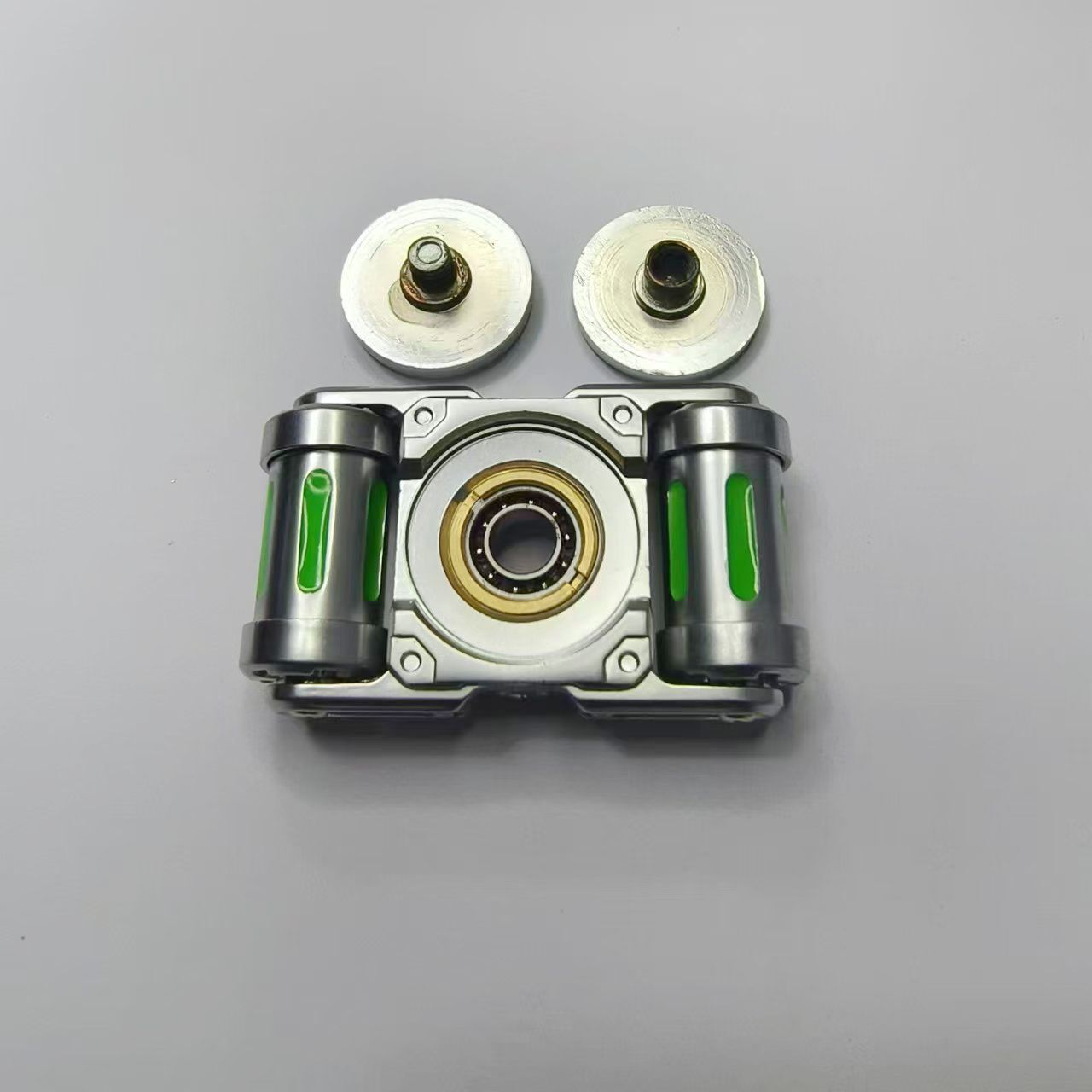 Luminous Punk Fidget Toy EDC Metal Fidget Spinner Stress Relief Toy Cool Gadget 07FC0E-D4 - KOEEK