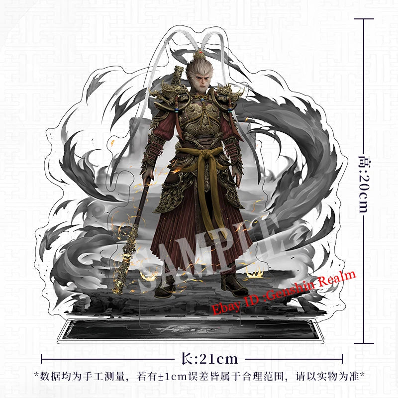 Anime Black Myth: Wukong Deluxe Acrylic Desktop Stand Figure Collection 07FC0E-D4 - KOEEK