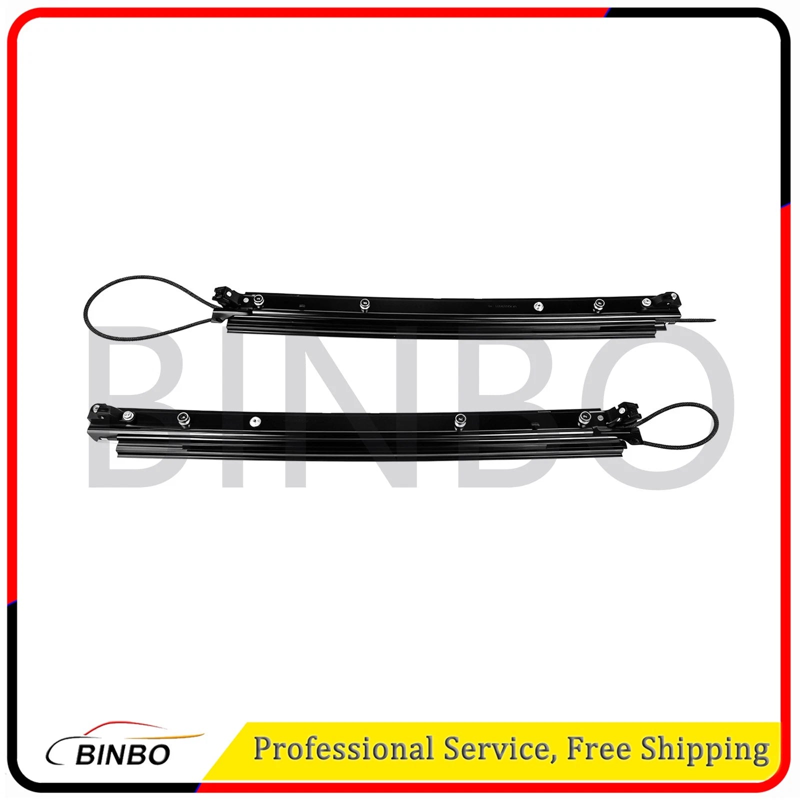 For 2014-2020 Mercedes A/CLA-Class W176 C117 Pair L+R Panoramic Sunroof Tracks 07FC0E-D4 - KOEEK